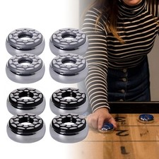 8 pièces palets de jeu de palets portables 53mm jeux d'intérieur adultes