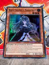 Carte Yu Gi Oh BEAUTE FANTOME ET MANOIR HANTE RA01-FR011 SUPER RARE