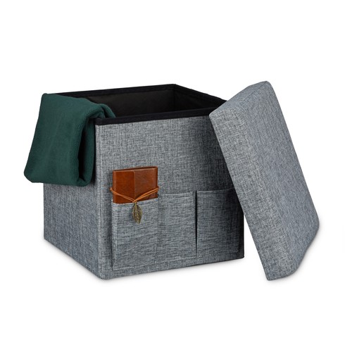 Tabouret rangement pliable - tabouret,