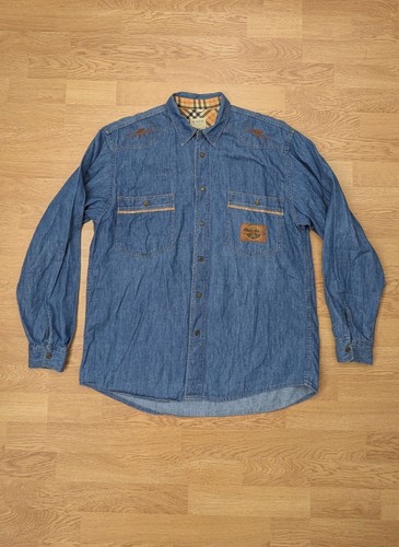 Chemise jean style usa - en,