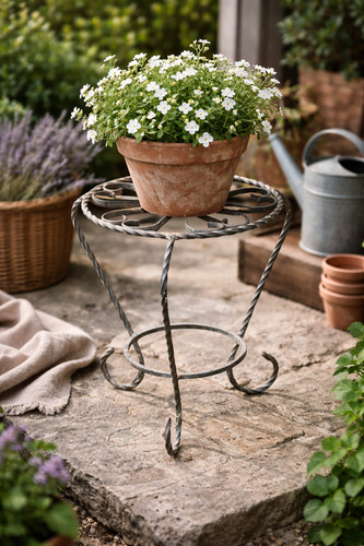 Ancienne sellette fer forgé - sellette,