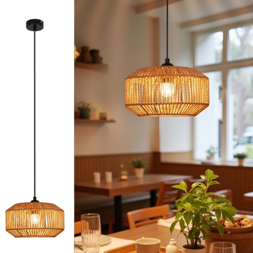 Lampe suspendue vintage - , pour