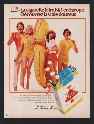 Publicite 1972 cigarettes - publicite,