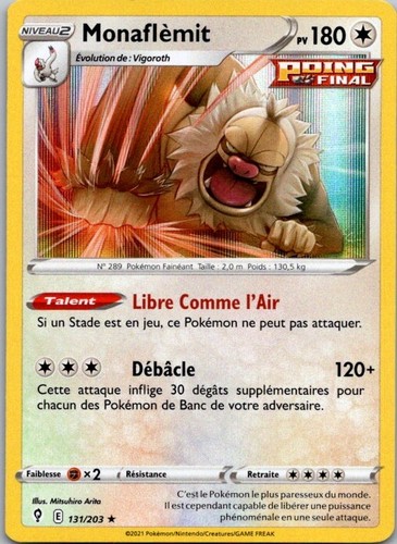 Carte pokémon monaflèmit - carte,
