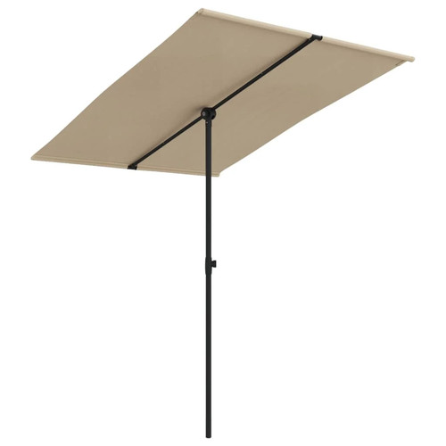 Parasol extérieur avec mât - parasol,