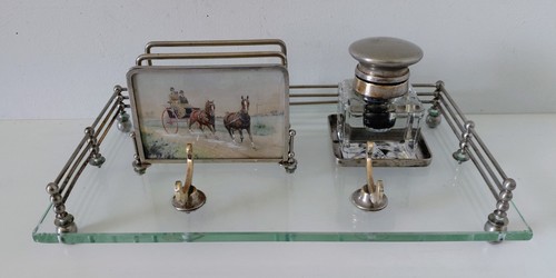 Ancien ensemble bureau art - ancien,