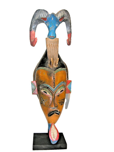 Masque africain gouro - masque,