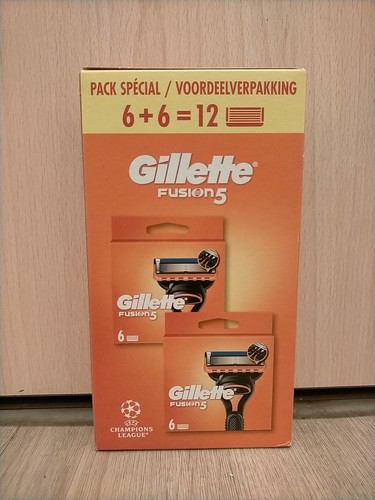 Lot lames gillette - 12, "gillette