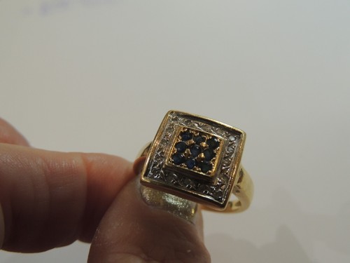 Bague carats carrée - bague,
