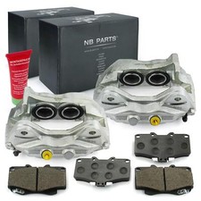 Étriers Pinces de Frein Plaquettes Avant pour Toyota Land Cruiser 90 J9 4 Runner