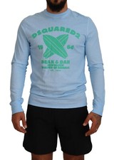 DSQUARED2 Pull Bleu Clair