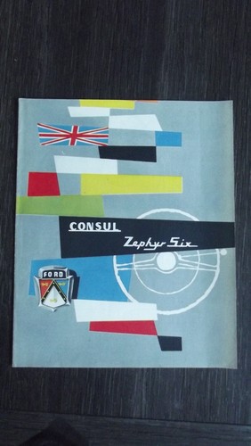 Catalogue brochure ford - ford, consul