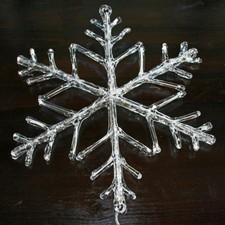 LED Acrylique Flocon de Neige (Extérieur) Noël Décoration de Noël