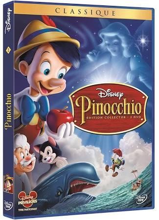 Dvd pinocchio - dvd,