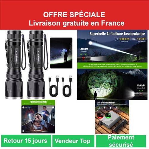Gearlite lampe torche - gearlite,
