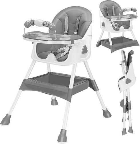 Chaise haute bébé pliable
