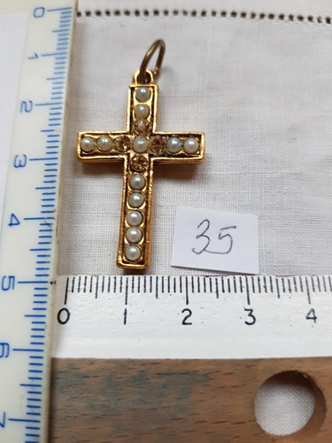 Croix pendentif métal - croix,