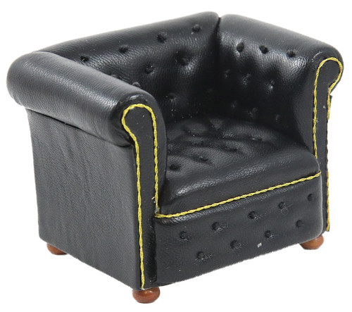 Maison poupées noir cuir - de,