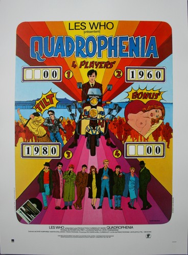 Quadrophenia affiche cinéma - affiche,