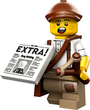 FIGURINE MINIFIGURE LEGO SERIE 24 71037 N°12 LE LIVREUR DE JOURNAUX