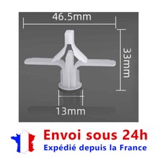 Lot de 10 chevilles plastique