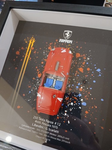 Ferrari 250 testa rossa 1970 - rossa,