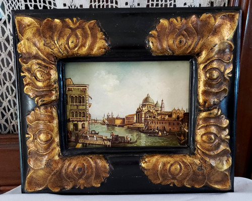 Peinture huile sur bois venise - sur,