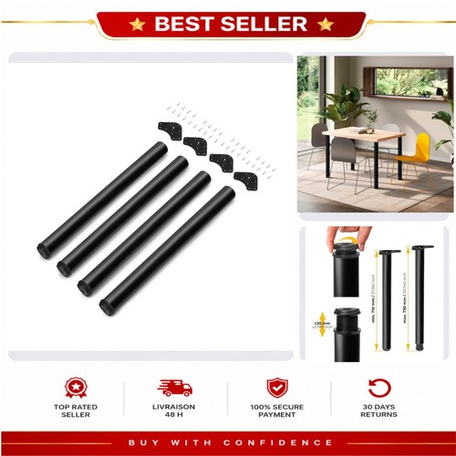 Pieds table réglables - pieds,