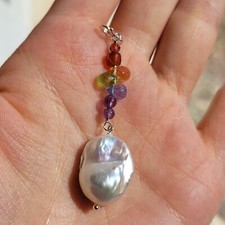 pendentif perle de culture