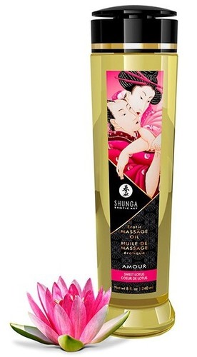 Huile massage amour cœur - de,