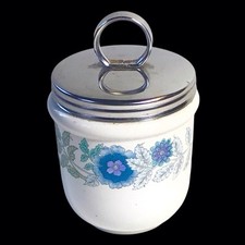 SMALL COOKED EGG / PORCELAIN WEDGWOOD FLORAL DECOR CLEMENTINE MODEL