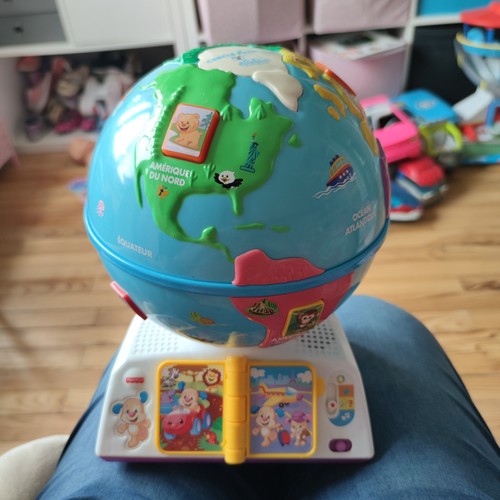 Mon 1er globe terrestre