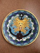ancienne assiette Cloisonné