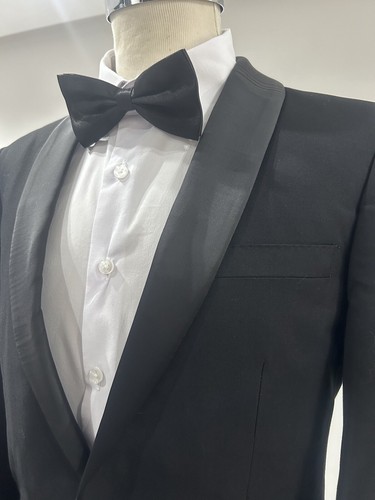 Smoking homme noir col - smoking,