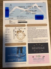 Place de concert Twice 2026