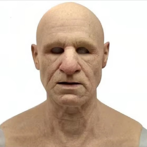Masque vieil homme - masque, de