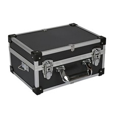 Mallette en aluminium 32x23x16cm Boîte à outils Box Alu Valise Rangement DVD