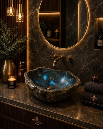 Lavabo salle bain - salle, de