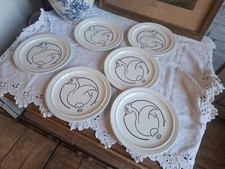 lot de 6 assiettes