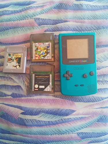 Game boy color bleu - game,