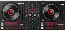 CONTROLEUR DJ 2 VOIES 16 PADS CARTE SON + ECRANS  NUMARK MIXTRACK PLATINUM FX