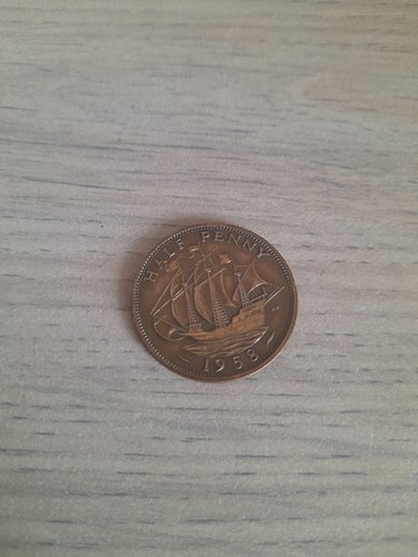 Half penny 1958 - -, bronze