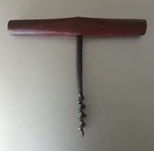 Antique Wooden Corkscrew