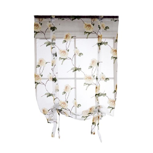 Rideau fenêtre motif - fenêtre, à