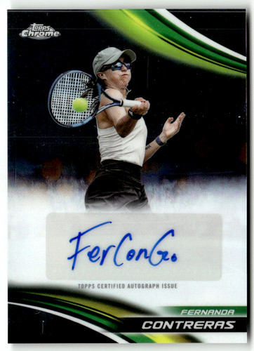 Topps chrome 2025 tennis - topps, carte