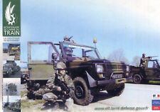 Military Card for the Bicentennial of the Weapon of the Train Material Soldiers