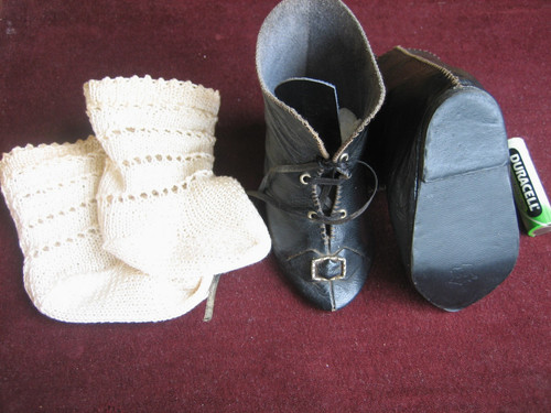 Ancienne paire chaussures - ancienne, de