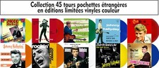 JOHNNY HALLYDAY - Pack 10 45t