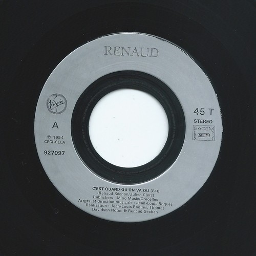 Renaud est quand - renaud, c'est