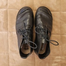 Trippen  COSMOS Black Leather Lace Up Shoes Size 42